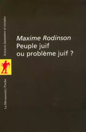 Couverture du produit · Peuple juif ou problème juif ?