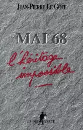 Couverture du produit · Mai 68 l'héritage impossible