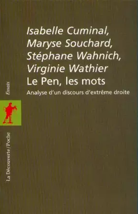 Couverture du produit · Le Pen, les mots. Analyse d'un discours d'extrême droite