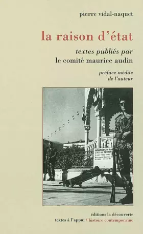 Couverture du produit · La Raison d'Etat