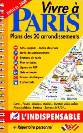 Couverture du produit · Plan de Paris à spirales