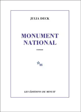 Couverture du produit · Monument National