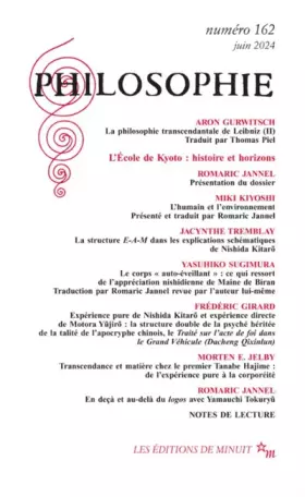 Couverture du produit · Philosophie 162