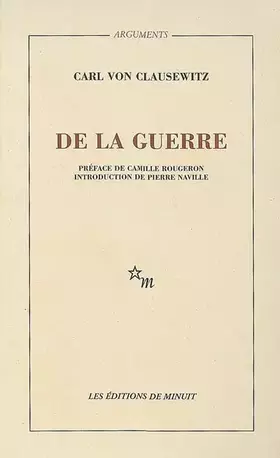 Couverture du produit · De la guerre