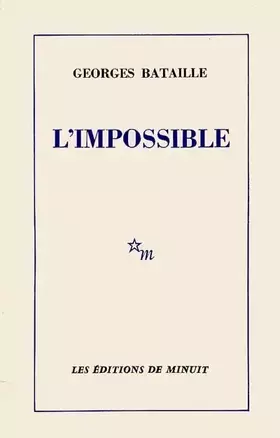 Couverture du produit · L'impossible