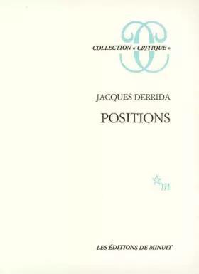 Couverture du produit · Positions