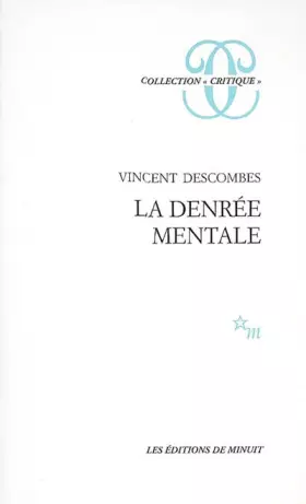 Couverture du produit · La denrée mentale