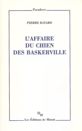 Couverture du produit · L'affaire du chien des Baskerville