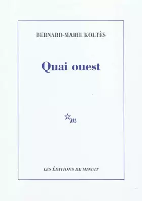 Couverture du produit · Quai ouest