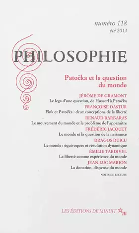 Couverture du produit · Philosophie 118