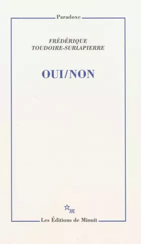 Couverture du produit · Oui non