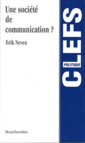 Couverture du produit · Une société de communication?