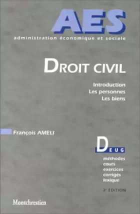 Couverture du produit · Droit civil, 2e édition