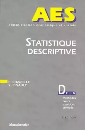 Couverture du produit · Statistiques descriptives, 2e édition