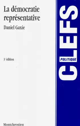 Couverture du produit · La démocratie représentative
