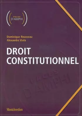 Couverture du produit · Droit constitutionnel