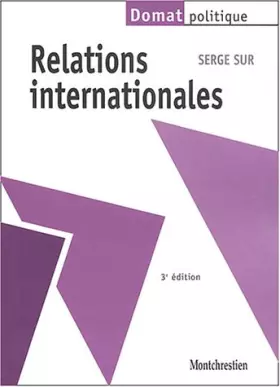 Couverture du produit · Relations internationales