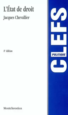 Couverture du produit · L'Etat de droit