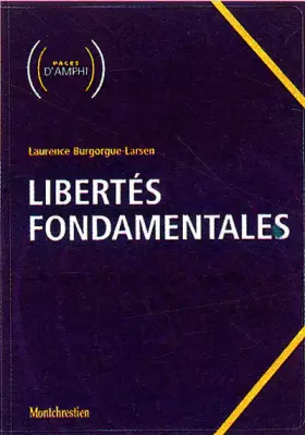 Couverture du produit · Libertés fondamentales