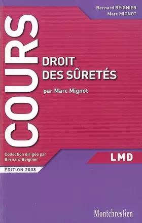 Couverture du produit · Droit des sûretés