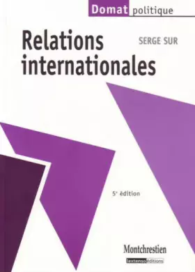 Couverture du produit · Relations internationales