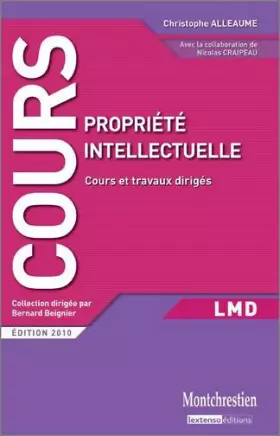 Couverture du produit · Propriété intellectuelle