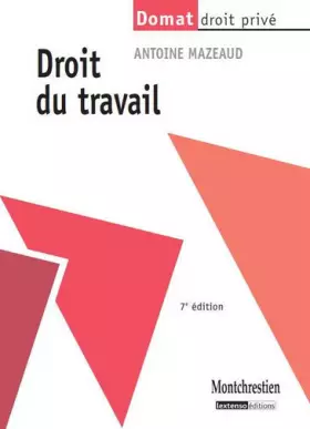 Couverture du produit · Droit du travail
