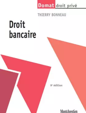 Couverture du produit · Droit bancaire