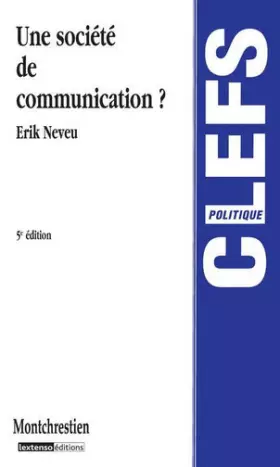 Couverture du produit · Une société de communication ?
