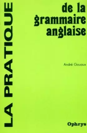Couverture du produit · Pratique grammaire anglaise