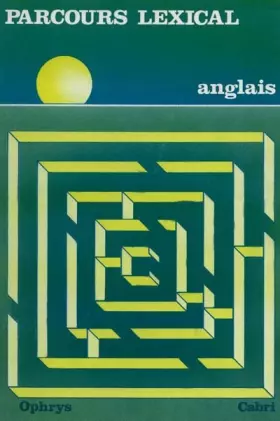 Couverture du produit · PARCOURS LEXICAL ANGLAIS