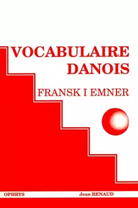 Couverture du produit · Vocabulaire danois