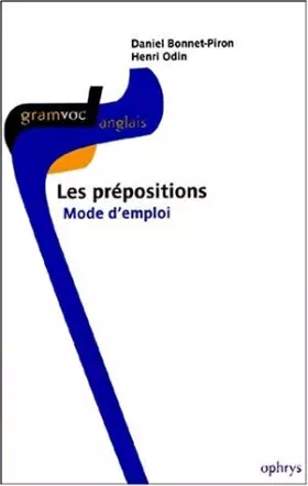 Couverture du produit · Maîtriser les prépositions anglaises