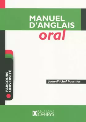 Couverture du produit · Manuel d'anglais Oral