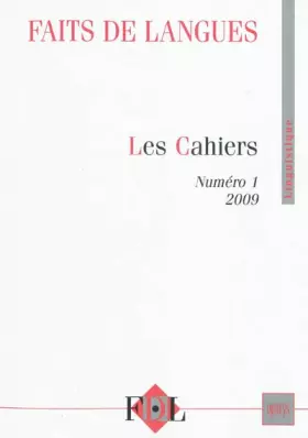 Couverture du produit · REVUE DAIT DE LANGUES - LES CAHIERS NUME