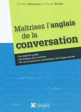 Couverture du produit · Maîtrisez l'anglais de la conversation