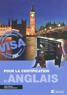 Couverture du produit · Visa pour la certification d'Anglais