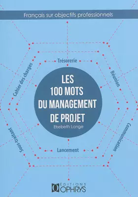 Couverture du produit · Les 100 mots du management de projet