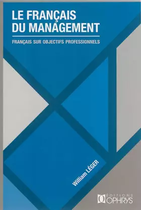 Couverture du produit · Le français du management