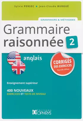 Couverture du produit · Grammaire raisonnée, anglais - enseignement supérieur