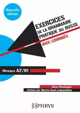 Couverture du produit · Exercices de la grammaire pratique du russe