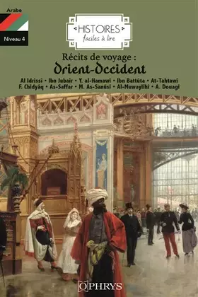 Couverture du produit · Récits de voyage : Orient-Occident - arabe