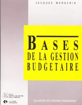 Couverture du produit · Bases de la gestion budgétaire