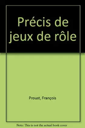 Couverture du produit · Précis de jeux de rôle