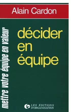 Couverture du produit · Décider en équipe