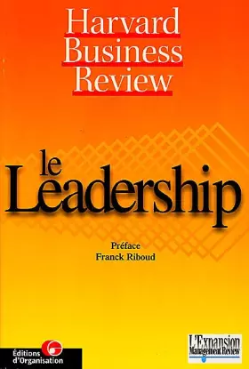 Couverture du produit · Le Leadership