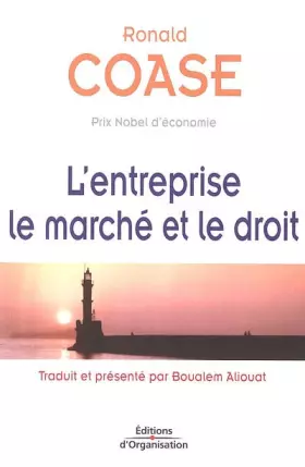 Couverture du produit · L'entreprise, le marché et le droit