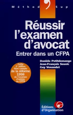 Couverture du produit · Réussir l'examen d'avocat