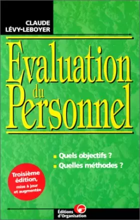 Couverture du produit · L'évaluation du personnel