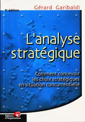 Couverture du produit · L'Analyse stratégique